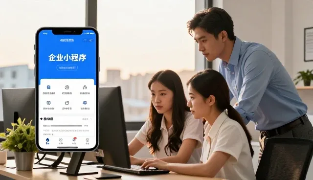 宁夏蝌蚪网络科技有限公司满足不同社区服务站下的企业定制小程序需求